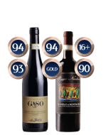 Gaso Amarone and Poggio Nardone Brunello distributed by Allegro Fine Wines