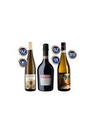 Massimago Brut Rose, Kofererhof Riesling and Mustilli Falanghina distributed by Allegro Fine Wines