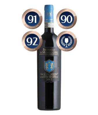 La Colombina Brunello 2017 distributed by Allegro Fine Wines 