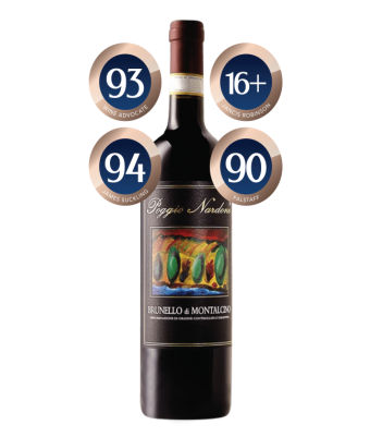 Poggio Nardone 2015 Brunello distributed by Allegro Fine Wine (Robert Parker 93)