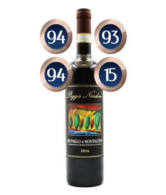 Poggio Nardone 2016 Brunello distributed by Allegro Fine Wines 